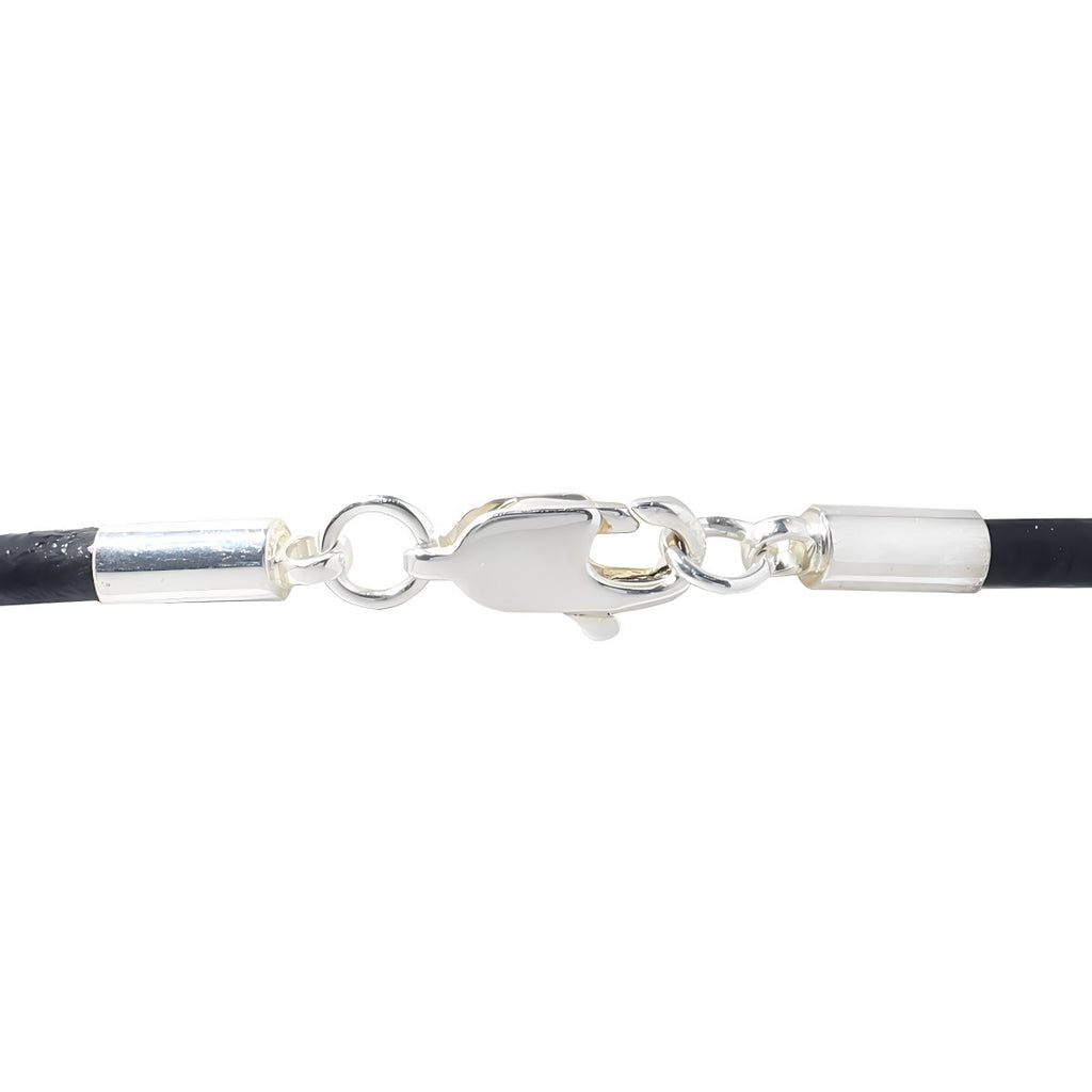 Colon Cancer Awareness Black Leather Cord Bracelets