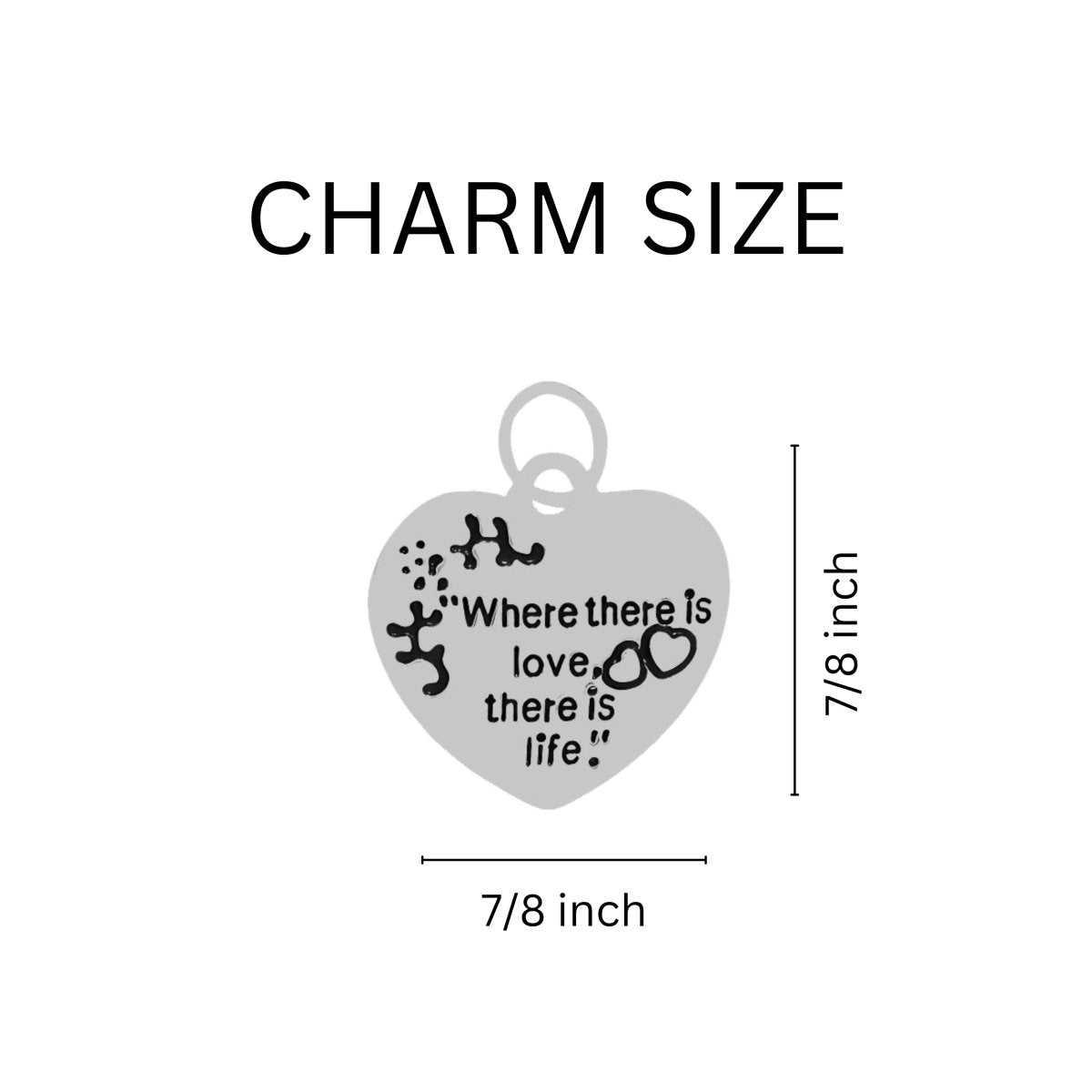 Where There is Love Domestic Violence Bracelets