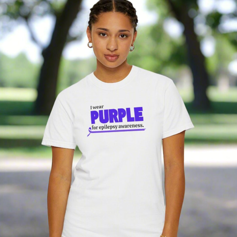 Unisex I Wear Purple Awareness T-Shirt