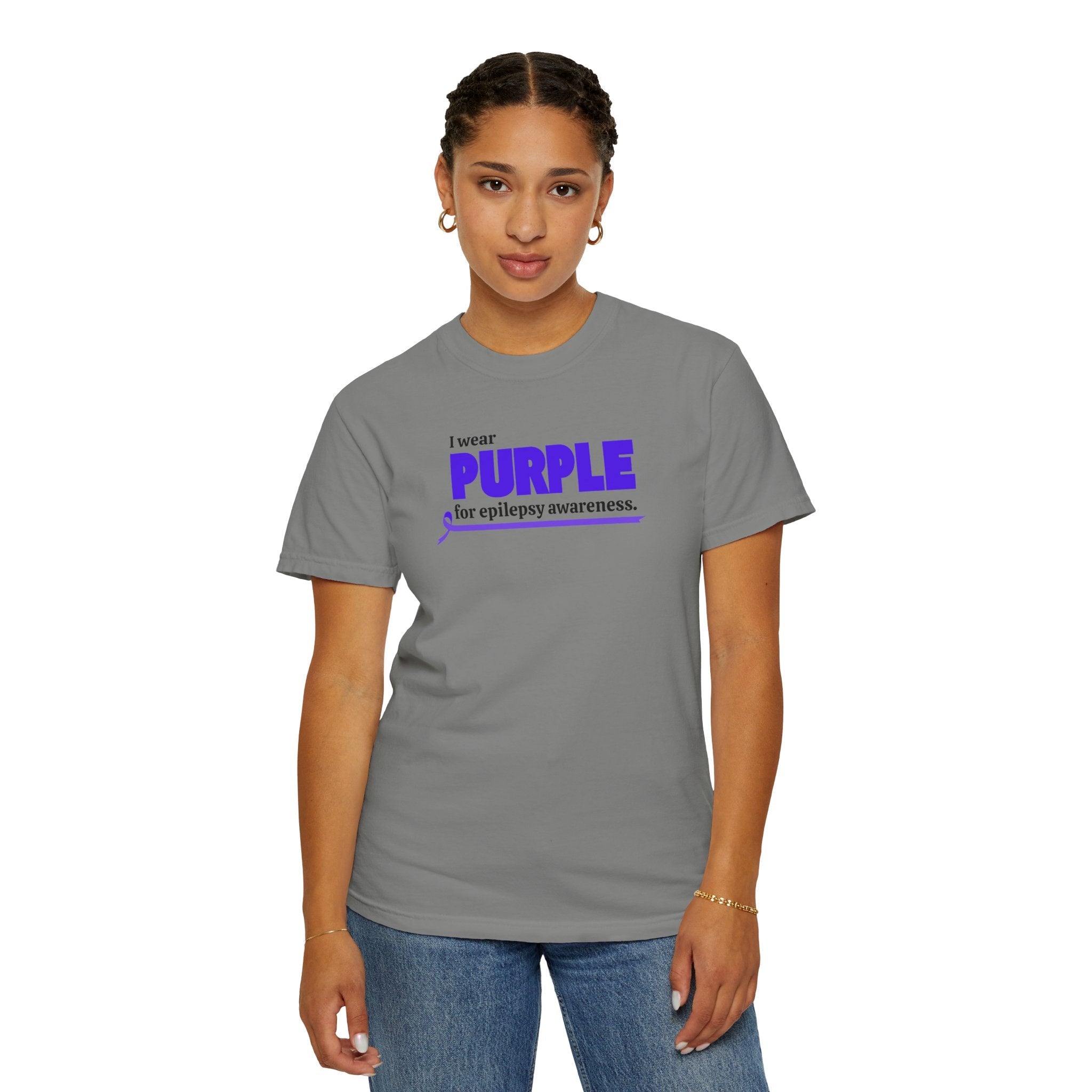 Unisex I Wear Purple Awareness T-Shirt